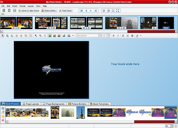 what I want to see on back cover