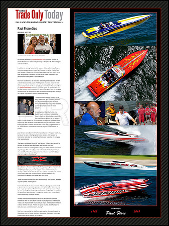 GLASS Paul Fiore Tribute BRAND-X
