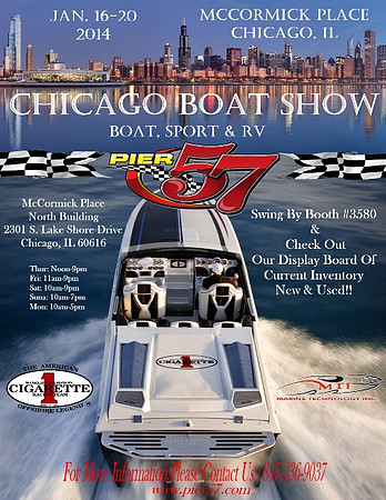 PIER 57 CHICAGO BOAT SHOW