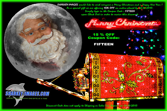 15 PERCENT OFF from Sharkey Images