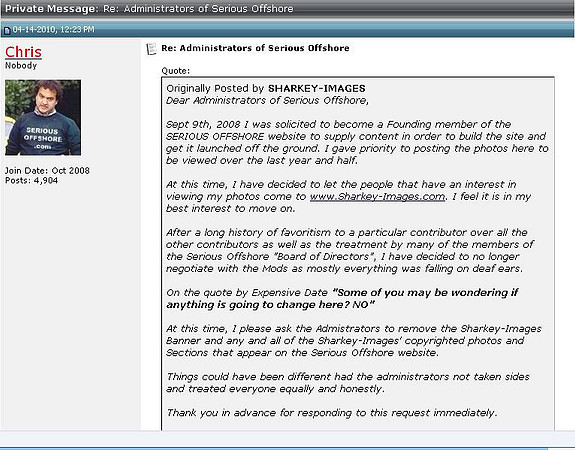 SOS Admin Notice