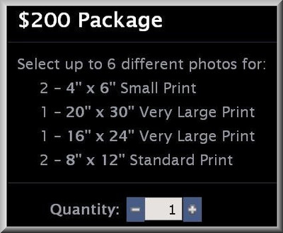 $200 Package